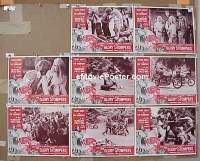 #332 GLORY STOMPERS 8 LCs 67 AIP biker action 