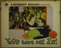 #4409 GOD GAVE ME 20 CENTS LC '26 Lois Moran 