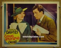 #1758 GOING HOLLYWOOD lobby card '33 Marion Davies