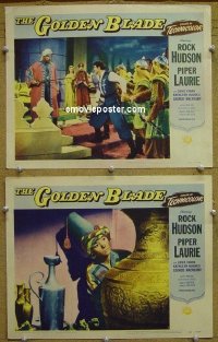 #7693 GOLDEN BLADE 2 LCs '53 Rock Hudson 