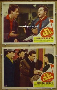 #7706 GREAT CARUSO 2 LCs '51 Mario Lanza 