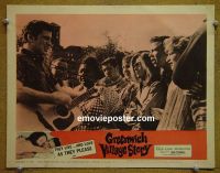 #1772 GREENWICH VILLAGE STORY lobby card #6 '63 beats