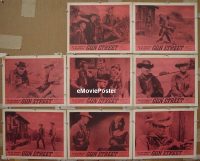 #626 GUN STREET set of 8 LCs '61 Brown 