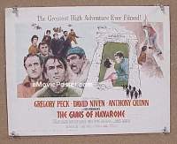 #9174 GUNS OF NAVARONE Title Lobby Card '61 Gregory Peck