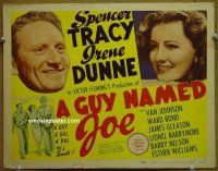 #9175 GUY NAMED JOE Title Lobby Card '44 Spencer Tracy