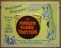 #9176 HARLEM GLOBETROTTERS Title Lobby Card '51 Dandridge