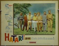 #7767 HATARI LC#3 '62 John Wayne,Howard Hawks 