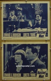 #5643 HATCHET MAN 2 LCsR49 Edward G. Robinson 