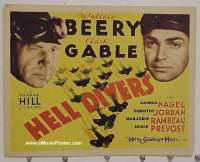 #1797 HELL DIVERS lobby card '32 Clark Gable