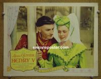 #1802 HENRY V  lobby card '48 Laurence Olivier