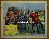 #1803 HENRY V  lobby card #7 R50 Laurence Olivier