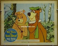 #1811 HEY THERE IT'S YOGI BEAR lobby card '64 Hanna-B