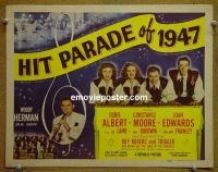 #9183 HIT PARADE OF 1947 Title Lobby Card '47 Woody Herman