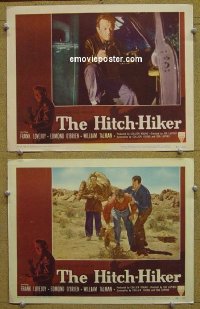 #5651 HITCH-HIKER 2 LCs53 O'Brien; Ida Lupino 