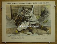 #1828 HOME MADE MOVIES lobby card '22 Ben Turpin