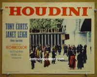 #1834 HOUDINI lobby card #5 '53 Tony Curtis, Leigh