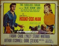 #9189 HOUND-DOG MAN Title Lobby Card '59 Fabian,Carol Lynley