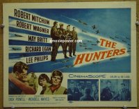 #7848 HUNTERS TC '58 Mitchum, Wagner 