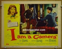 #1852 I AM A CAMERA lobby card #7 '55 Julie Harris