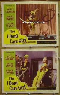 #7853 I DON'T CARE GIRL 2 LCs 52 Mitzi Gaynor 