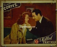 #4486 I KILLED THAT MAN LC '41 Ricardo Cortez 