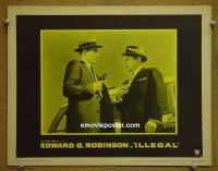 #1863 ILLEGAL lobby card #1 '55 Robinson, film noir