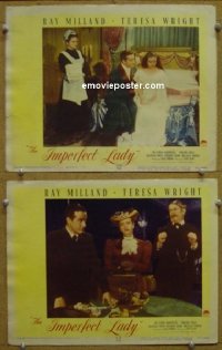 #5665 IMPERFECT LADY 2 LCs 46 Milland, Wright 