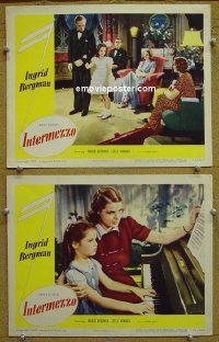 #7890 INTERMEZZO 2 LCs R47 Ingrid Bergman 