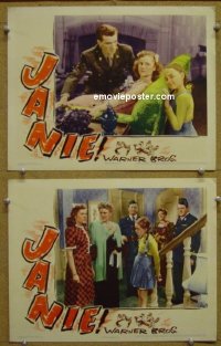 #5684 JANIE 2 LCs '44 Curtiz, Reynolds 