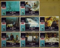 #5231 JAWS 8 LCs '75 Spielberg, Scheider 