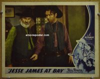 #1886 JESSE JAMES AT BAY lobby card '41 Roy Rogers