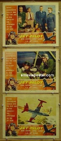 #7941 JET PILOT 3 LCs '57 John Wayne 