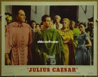 #1897 JULIUS CAESAR  lobby card #5 '53 Brando,Calhern