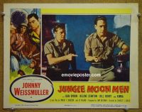 #1900 JUNGLE MOON MEN lobby card '55 Jungle Jim!