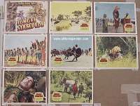 #7965 JUNGLE STAMPEDE 8LCs50 African natives! 