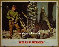 #1903 KELLY'S HEROES lobby card #3 '70 Clint Eastwood