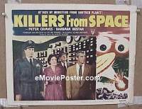 #181 KILLERS FROM SPACE LC '54 Peter Graves 