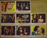 #7995 KING'S THIEF 8 LCs '55 Ann Blyth 