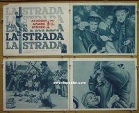 #5241 LA STRADA 4 LCs '54 Federico Fellini 