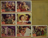 #8007 LADY GAMBLES 7 LCs '49 Stanwyck, Curtis 