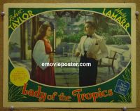 #1934 LADY OF THE TROPICS lobby card '39 Hedy Lamarr