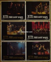 #5245 LAST WALTZ 6 LCs '78 Martin Scorsese 