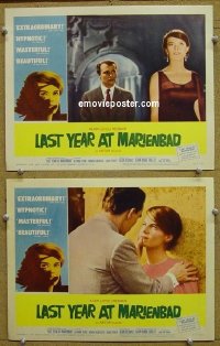 #5697 LAST YEAR AT MARIENBAD 2 LCs 62 Resnais 