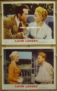 #8023 LATIN LOVERS 2 LCs '53 Lana Turner 