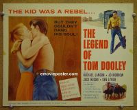 #9241 LEGEND OF TOM DOOLEY Title Lobby Card '59 Landon