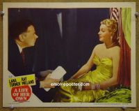 #1959 LIFE OF HER OWN lobby card #4 '50 Lana Turner