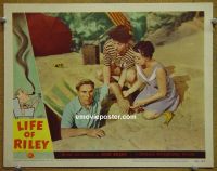 #1960 LIFE OF RILEY  lobby card #8 '49 William Bendix