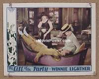 #1961 LIFE OF THE PARTY  lobby card '37 Hilliard