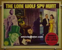 #1979 LONE WOLF SPY HUNT lobby card '39 Warren William