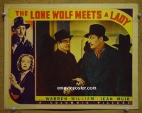 #1978 LONE WOLF MEETS A LADY lobby card '40 William